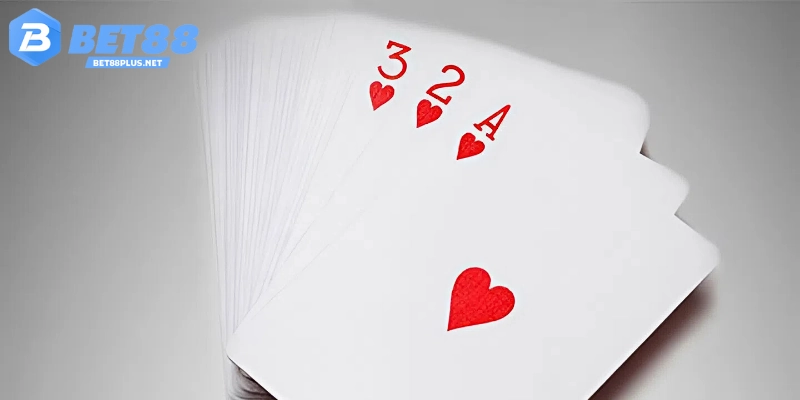 Tráo bài khi chia bài 3 cây